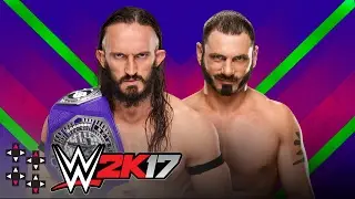 Extreme Rules: Neville vs. Austin Aries — Cruiserweight Title Submission Match — WWE 2K17 Match Sims