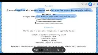 Chp 6: Energy Flow & Nutrient Cycles | Population & Community