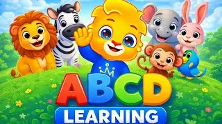 Easy ABCD Learning 🌈 | Fun Learning for Little Kids