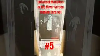 Universal Monsters of the Silver Screen Trading Card Set #5 #1950sscifi #cards #collectiblecard