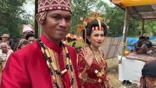 Pernikahan Jhon dan Evi di Tongkonan Layuk Bamba Lemo,To'Tallang Buntao' Toraja Utara
