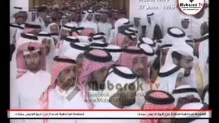 ممنوع من العرض - فيديو يعلن فيه حمد بن خليفة خلع والده الشيخ خليفة عن حكم قطر
