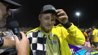 Brandon Gibson Jr Post Race Interview | Florence Speedway Compact Clash 2024