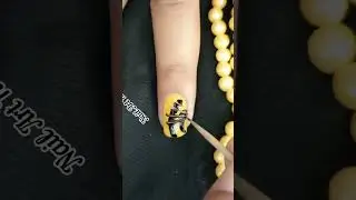 Easy Needle Nail Art💅💅🤩 😲❣️ #nailart #shorts #youtubeshorts