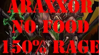 Araxxor with NO FOOD on 150% Enraged with Clan Avatar Heal Over Time Buff