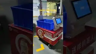 Mini delivery robot,  sample delivery robot #robotchassis #deliveryrobot#autonomousdeliveryrobot