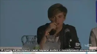 [RUS SUB] Luke Korns, VidCon 2016