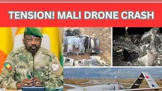 MALI-ALGERIA TENSION: Mali's Drone Crashed In Tinzawaten #africa #mali #algeria