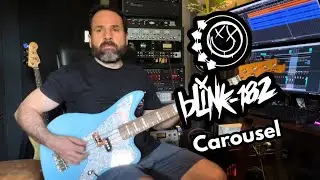 Blink-182 - Carousel (Bass cover F&aacute;bio Dog&atilde;o) Squier Classic Vibe SPB3