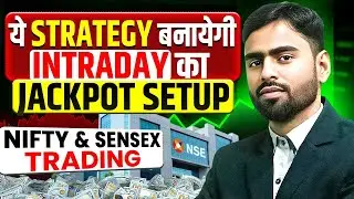 Volume Setup Strategy | Market Crash | Reversal Trading | Perfect Entry Setup | Nifty Sensex Trading
