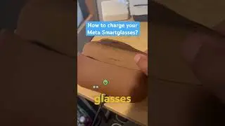 Как зарядить очки Meta Smartglasses?