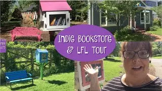 VLOG- Indie Bookstore Day and Little Free Library Tour