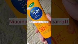 Joy hello sun detan sunscreen review