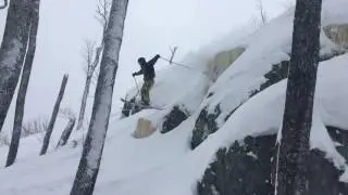 Powder Day &mdash; Mt. Bohemia &mdash; Cliffs 2