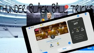 New Legends : italian club thunder black ball tricks!