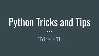 Python trick to use star operator as a repetition operator #pythontricksandtips #pythonforbegineers