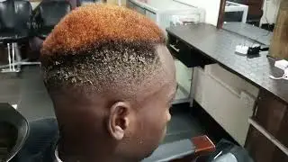 up coming Kenyan Barber please subscribe please