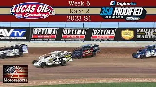 DIRTcar 358 Modified Engine Ice Series - Lucas Oil Speedway - iRacing Dirt - Week 6 Race 2