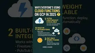 In 2025, Cloud Functions are eating traditional servers 🔥 #gcp #serverless #cloudtraining