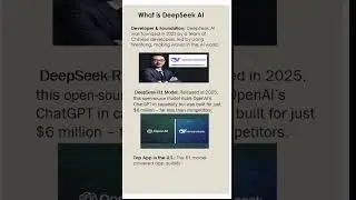 #DeepSeekAI #airevolution  #R1Model #opensourceai  #techdisruption  #artificialintelligence