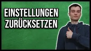 Streamlabs OBS Einstellungen zurücksetzen