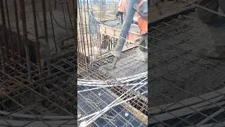 in monolithic slab first pour concrete in beam and then slab