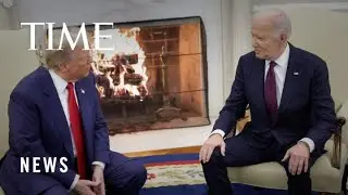 President Joe Biden Congratulates Donald Trump in Oval Office Meeting