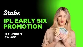 Stake IPL early six promotion Detailed explanation || In hindi || How to earn a iphone in ipl