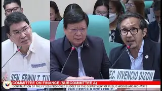 LIVE: DPWH Senate Budget Deliberation for FY 2026