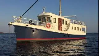 George Buehler diesel duck, long range Lloyd's certified ocean crossing RPH steel trawler