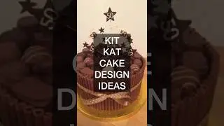 Kitkat Cake Designs 2023| Kitkat Chocolate Cake Design #shortsvideo  #shorts #viral #trending #cake