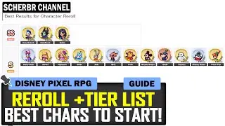 Disney Pixel RPG: Reroll Guide +Best Chars to Start!