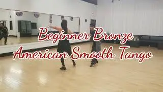Beginner Bronze American Smooth Tango: Corte, Fan, Three-step turns