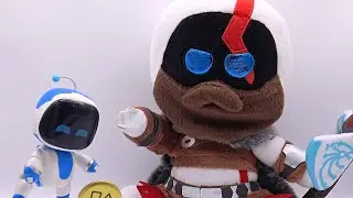 [Fangamer] Astro Bot Kratos Bot Plush Collector's Plush Unboxing (4K)