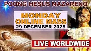 Quiapo Church Live Online Mass Today • 29 December 2025 • HEALING MASS