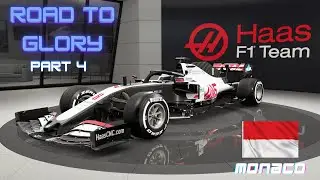 Haas Road to Glory Episode 4 then time trial (Monaco ) #F12020 #DriverCareer