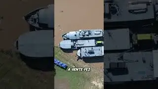 Os navios que chegam em C&aacute;ceres #caceresmt #setupvideo #marinhadobrasil