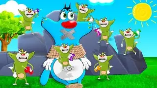 Roblox Miny Jack Army Attacked On Oggy In Little Ones | Rock Indian Gamer |