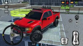 New 4x4 Monster Truck Ramps Parking Multi-Levels 25 - Car Game Android Gameplay