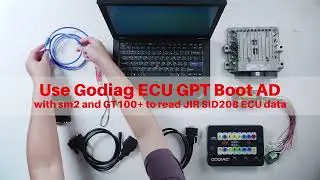 Godiag ECU GPT Boot AD с SM2 и Godiag GT100+ для чтения ЭБУ FORD SID208 - GodiagShop.com