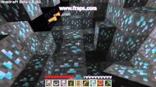 minecraft diamond cavarn
