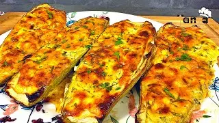 лучший рецепт кабачков в духовке! идея для быстрого и недорогого обеда или ужина!