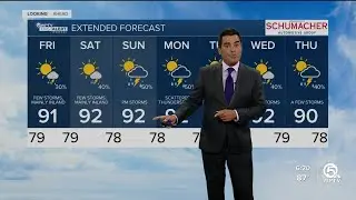 First Alert Weather Forecast for Afternoon of Thursday, July 7, 2022