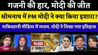 Zara Khoobsoorti Dekho Sanatan ki ❤️ Aaj bhi Somnath atoot khada hai 🔥 | Pak Media Reaction