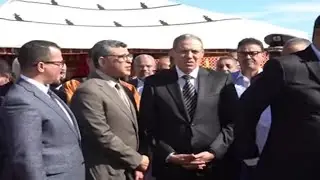 السمارة:  والي الجهة يتفقد إعادة إسكان قاطني مخيمات الوحدة الربيب والتجزئة الشمالية والمحطة الطرقية