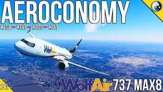 Virtual&nbsp;Airline&nbsp;Flights&nbsp;| WolfAir on Aeroconomy | Flying the iFly 737 MAX8