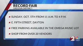 Oregon District hosts Record Fair