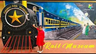 Chennai Rail Museum |  ICF | Toy Train Ride | Altheas Vlogs