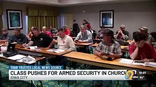 Training class pushes for armed security teams in churches