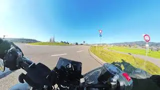 MT09 Chill Ride - Oppenau to Offenburg - Raw audio - Black Forest Schwarzwald Germany